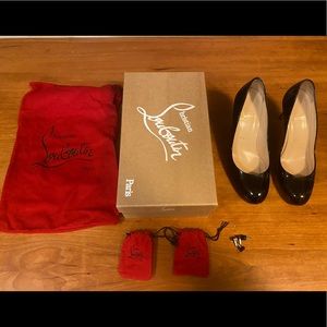 Authentic Christian Louboutin Simple Patent Pump